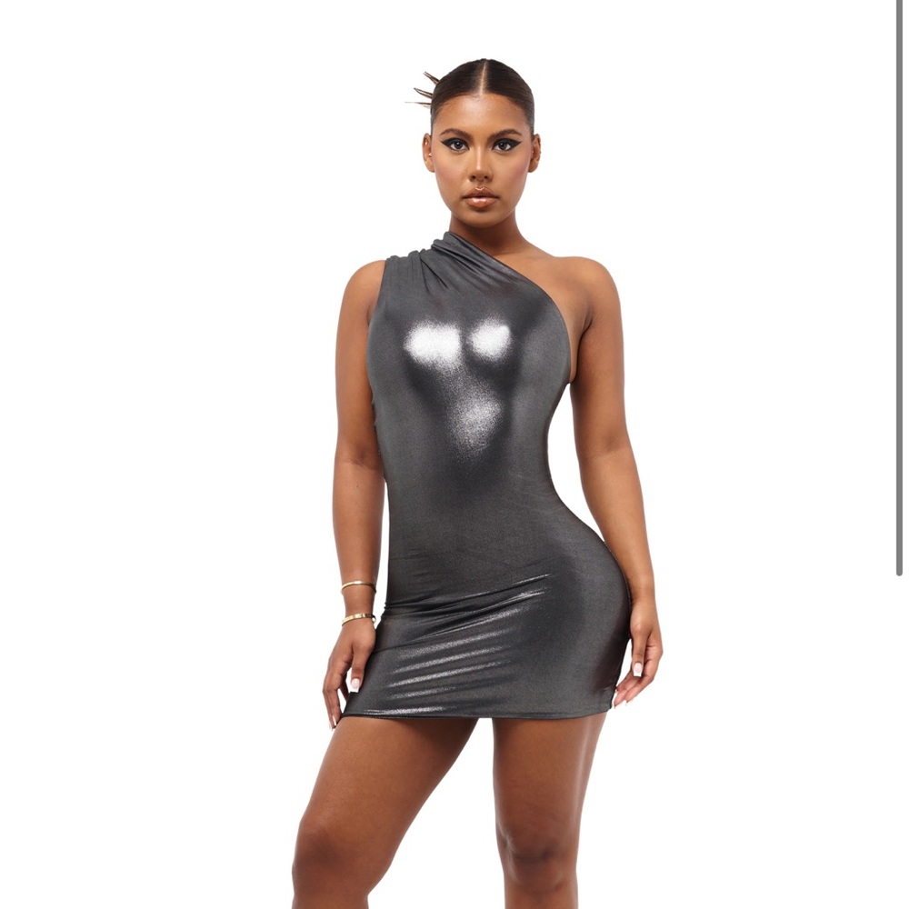 Sold out Coucoo GAGNON DRESS - GLACIER GREY Sz Large